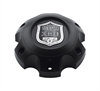 Black Pop-Top Center Cap Plastic - image 1