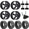 Street Comp SC-5 Wheel Kit Includes: (2) 20" x 9" SC-5 Wheels - image 1