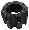 Black Center Cap Plastic - image 1