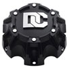 Black Pop-Top Center Cap Plastic - image 1