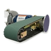 8 in. 120V Bench Grinder w/ 4 x 48 Belt Sander Attachment