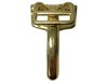 Vintage Hot Rod Hood Strap Kit, Solid Brass - image 4