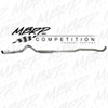 CES Installer Series Down Pipe Back Single Exit Exhaust System 4 in. Dia. Incl. Muffler No Bung Aluminized - image 2