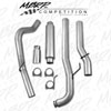 CES Installer Series Down Pipe Back Single Exit Exhaust System 4 in. Dia. Incl. Muffler No Bung Aluminized - image 3