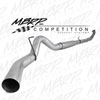 CES Installer Series Turbo Back Single Rear Exit Exhaust System 5 in. Dia. Incl. Muffler No bungs Aluminized - image 1