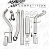 CES XP Series Cool Duals  Down Pipe/DPF Delete Single Exit Exhaust System 5 in. Dia. Incl. Muffler w/Bung Aluminized - image 3