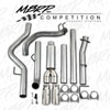 CES Installer Series Cool Duals  Down Pipe/DPF Delete Single Exit Exhaust System 4 in. Dia. Incl. Muffler No Bung Aluminized - image 3