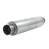 Universal 4" Quiet Muffler Aluminized - image 1