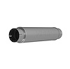 Universal High Flow Muffler Inlet/Outlet: 5" - image 1