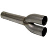 Muffler Delete Pipe Dual System - image 1