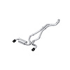 S43003CF Cat-Back Exhaust System 3 in., Dual Rear Exit, Carbon Fiber Fits Select Toyota GR, Supra