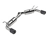 S44503CF Axle-Back Exhaust System 2.5 in. Dual Rear Exit, Carbon Fiber Fits Select Mazda 3