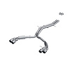 S4607304 Resonator-Back Exhaust System 2.5in. Dual Rear Exit, Quad Tips For 2019-2022 Audi S4, S5 - image 1