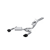 S46103BC Cat-Back Exhaust System 3 in., Dual Split Rear Exit, Oval Tips, Black For 2020-2017 Audi RS3 - image 1