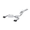 S46103CF Cat-Back Exhaust System 3 in., Dual Split Rear Exit, Quad Tips Carbon Fiber For 2020-2017 Audi RS3 - image 1