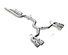 S4612304 Cat-Back Exhaust System 3 in., Quad Split Rear Exit, Valve Delete For 2025-2022 Volkswagen Golf