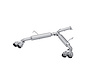 S4711AL Axle-Back Exhaust System 2.5 in., Dual Split Quad Rear Exit, For 2024-2022 Kia Forte - image 1