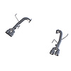 S4801304 Axle-Back Exhaust System 2.5 in., Dual Split Rear Exit,  For 2014-2021 Subaru Impreza, WRX - image 1