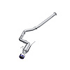 S48033BE Cat-Back Exhaust System 3 in., Rear Exit, Burnt End For 2014-2021 Subaru Impreza, WRX - image 1