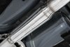 S48083CF Cat-Back Exhaust System 3 in., Dual Split Rear Exit, Quad Outlet, Race Version, Carbon Fiber Fits Select Subaru WRX - image 2