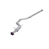 S48093BE Cat-Back Exhaust System 3 in., Rear Exit, with, Burnt End Fits Select Subaru WRX - image 1