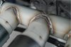 S49003CF Cat-Back Exhaust System 2.5 in., Triple Centre Rear Exit, Valve Delete, Carbon Fiber For 2021-2022 Acura NSX - image 3
