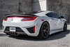 S49003CF Cat-Back Exhaust System 2.5 in., Triple Centre Rear Exit, Valve Delete, Carbon Fiber For 2021-2022 Acura NSX - image 4