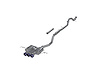S49023BE Cat-Back Exhaust System 3 in., Triple Centre Rear Exit, Burnt End Fits Select Honda Civic - image 1