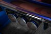 S49023BE Cat-Back Exhaust System 3 in., Triple Centre Rear Exit, Burnt End Fits Select Honda Civic - image 4