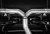 S49033CF Cat-Back Exhaust System 3 in., 2.5 in. Dual Split Rear Exit, Carbon Fiber Fits Select Acura Integra, Honda Civic - image 3