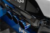 S49043BE Cat-Back Exhaust System 3 in., Triple Centre Rear Exit, Burnt End Fits Select Acura Integra - image 3