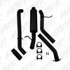 Black Series Street Exhaust System 2003-2007 GM 1500 4.8L/5.3L - image 2