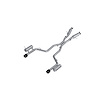 S51093CF Cat-Back Exhaust System 3 in., Dual Rear Exit, Carbon Fiber Fits Select Dodge Durango - image 1
