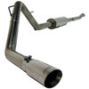 Pro Series Cat Back Single Side Exit Exhaust System T304 Stainless Steel Inc. Muffler/Tailpipe/Exhaust Tip - image 1