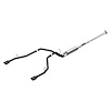 S5152BLK Cat-Back Exhaust System 3 in., 2.5 in. Dual Split Rear Exit, Black Fits Select Ram 1500 - image 1