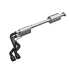 S5219BLK Cat-Back Exhaust System 3 in., 2.5 in. Dual Pre-axle., Black Fits Select Ford F-150 - image 1