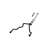 S5268BLK Cat-Back Exhaust System 3 in., Dual Split Rear Exit, Black Fits Select Ford F-150 - image 1