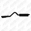 Black Series Street Exhaust System 1997-1999 Jeep Wrangler TJ 2.5L/4.0L - image 2