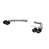 S56033CF Axle-Back Exhaust System 2.5 in., Dual Rear Exit, Carbon Fiber  For 2016-2017 Audi SQ5 - image 1