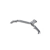 S5604304 Axle-Back Exhaust System 2.5 in., Dual Rear Exit,  For 2018-2021 Audi SQ5 - image 1