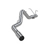 S6032304 Filter-Back Exhaust System 4 in. Single Side Exit, Fits Select GM 2500, 3500 Trucks and Vans - image 1
