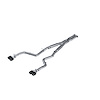 S71153CF Cat-Back Exhaust System 3 in., Dual Rear Exit, Street Version, Carbon Fiber Tips For 2016-2016 Dodge Challenger - image 1