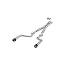 S71173CF Cat-Back Exhaust System 3 in., Dual Rear Exit, Street Version, Dual Tips[Carbon Fiber For 2018-2022 Dodge Charger - image 1