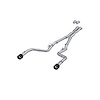 S71183CF Cat-Back Exhaust System 3 in., Dual Rear Exit, Race Version, Dual Tips For 2018-2022 Dodge Charger - image 1