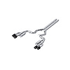 S72073CF Cat-Back Exhaust System 3 in., Dual Rear Exit, Quad Carbon Tips, Race Version For 2020-2021 Ford Mustang - image 1