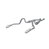 S7221AL Cat-Back Exhaust System 2.5 in. Dual Rear Exit, For 1999-2004 Ford Mustang - image 1