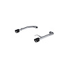 S72473CF Axle-Back Exhaust System 2.5 in., Dual Split Rear Exit, Carbon Fiber For 2026-2015 Ford Mustang - image 1