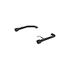 S7247BLK Axle-Back Exhaust System 2.5 in., Dual Split Rear Exit, Black For 2026-2015 Ford Mustang - image 1