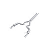 S7251AL Cat-Back Exhaust System 3 in., Dual Split Rear Exit, Street Version Fits Select Ford Mustang - image 1