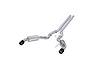 S72773CF Cat-Back Exhaust System 3 in., Dual Split Rear Exit, Street Version For 2015-2015 Ford Mustang - image 1